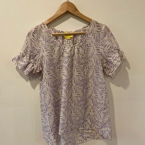 Maeve silk blend Anthropologie blouse size 10